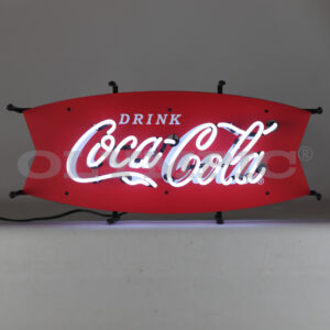 Coca-Cola Fishtail Junior Size Neon Sign O-5SMLCC