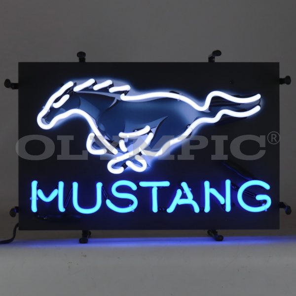 Ford Mustang Junior Neon Sign With Backing O-5SMLMJ